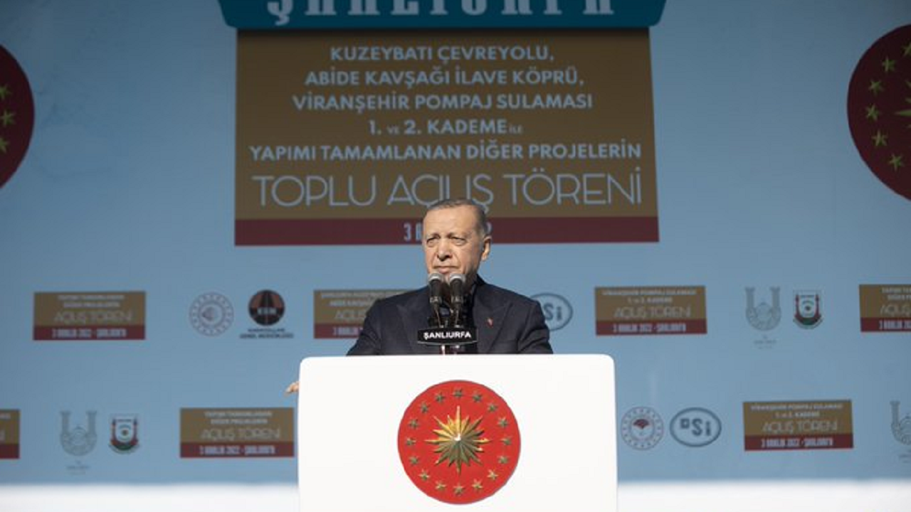 Cumhurbaşkanı Erdoğan, Şanlıurfa’da toplu açılış töreninde konuştu