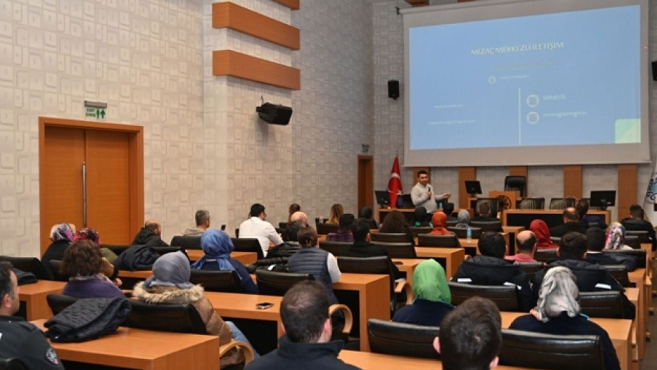 Konya Selçuklu'da personele 'mizaç' eğitimi