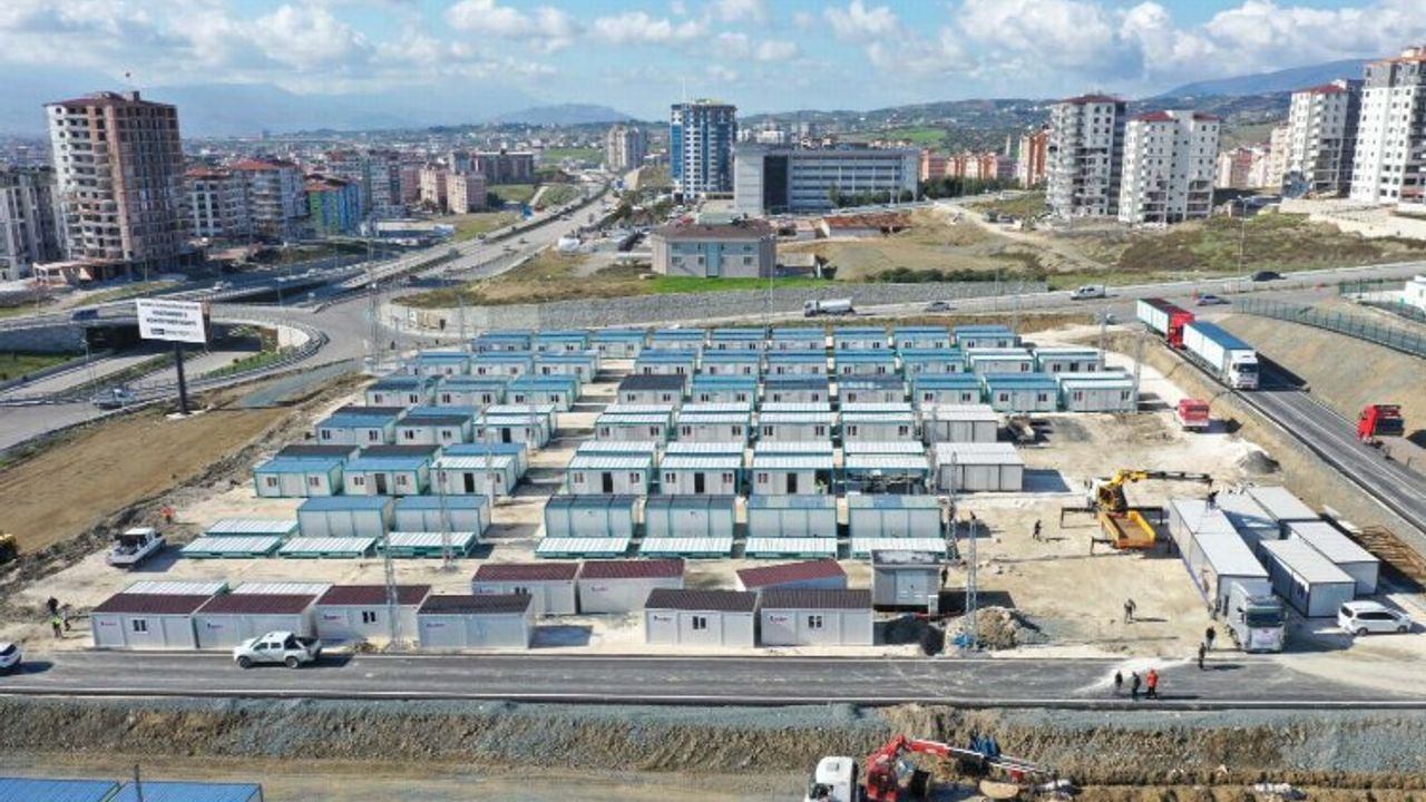 Kocaeli Büyükşehir'den Defne'ye konteyner kent