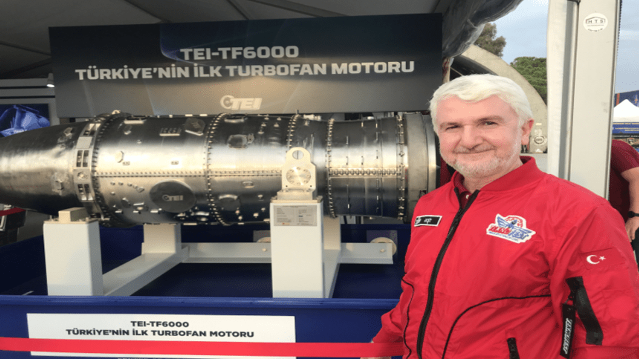 Türkiye'nin milli uçak motoru TEKNOFEST İzmir'de