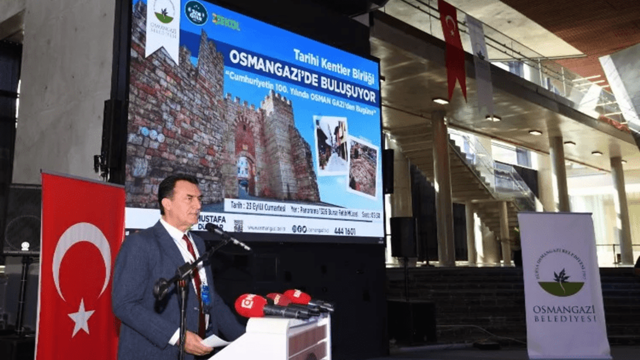 Tarihi Kentler Birliği, tarihin merkezi Osmangazi’de buluştu