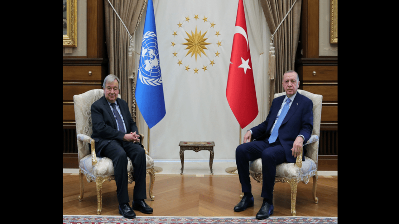 Erdoğan-Guterres görüşmesi