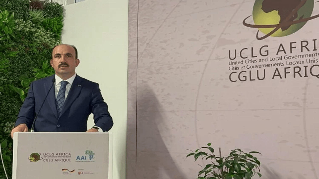 UCLG Başkanı Altay, COP 28'de konuştu