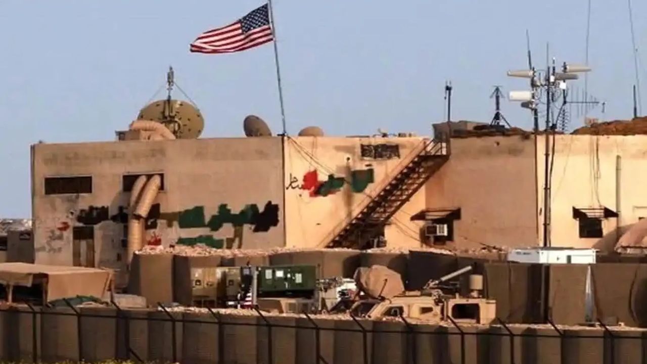 İşgalci ABD'nin Suriye'deki "Green Village" üssü yine vuruldu
