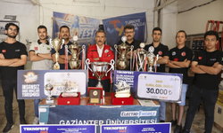 Gaziantep'te depremzede üniversite öğrencileri TEKNOFEST'te 10 ödül aldı