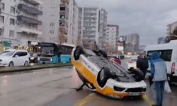 Diyarbakır'da iki otomobil çarpıştı: 1 yaralı