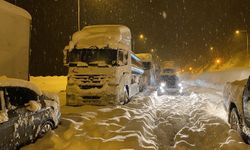 Kars'ta yoğun kar yağışı etkili oluyor