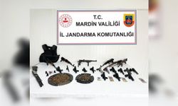 Mardin’de 3 buçuk aydır yürütülen operasyonla onlarca silah ele geçirildi