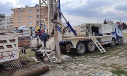 Midyat’ın bazı mahallelerinde sondaj kuyusu kazı çalışmaları tamamlandı