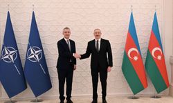 NATO Genel Sekreteri Stoltenberg, Azerbaycan Cumhurbaşkanı Aliyev ile görüştü