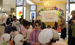 Ramazan ayı dolayısıyla yetim çocuklar sevindirildi