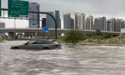 BAE'de rekor yağışlar: Bir ölü