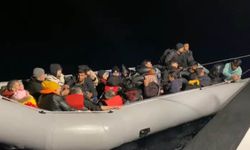 Çanakkale açıklarında 29 düzensiz göçmen yakalandı