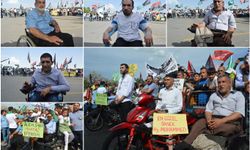 Engelliler, Gazze katliamına karşı İslam dünyasının sessizliğine tepki gösterdi