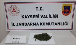 Kayseri'de uyuşturucu operasyonu: 1 gözaltı 