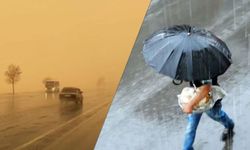 Meteoroloji'den toz taşınımı ve sağanak uyarısı