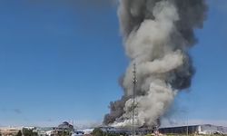 Şanlıurfa'da tekstil fabrikasında yangın