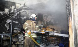 Başakşehir’de sanayi sitesinde yangın: 1 yaralı