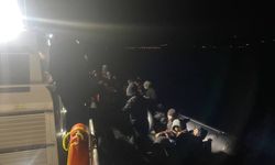 Çanakkale açıklarında düzensiz göçmen operasyonu