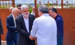 HÜDA PAR Çınar Belediye Başkan Adayı Turgut teşekkür ziyaretlerine devam ediyor
