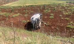 Şanlıurfa'da tek taraflı trafik kazası: 1 yaralı