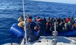 Yunanistan unsurlarınca geri itilen düzensiz göçmenler kurtarıldı 