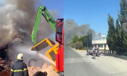 Adana'da organize sanayide yangın