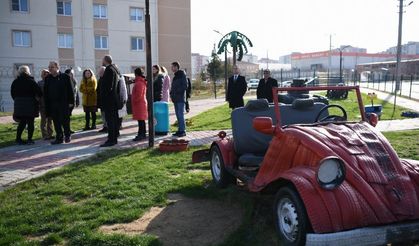 Macera Parkı kapanışı için Edirne'ye gelen Bulgaristan heyeti parklarla büyülendi