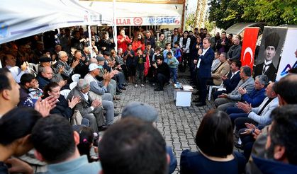 Mersin BB Başkanı Seçer, kırsalda vatandaşlarla buluştu