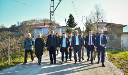 Trabzon Büyükşehir Başkanı Zorluoğlu ilçe ilçe dolaşıyor
