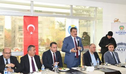 Malatya Büyükşehir, Hizmet-İş Sendikası Şube temsilcileriyle toplandı