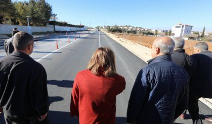 Gaziantep'te yeni açılan yollara Başkan Şahin'den ilk gün denetimi