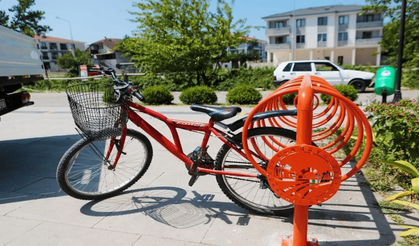 Sakarya Büyükşehir 40 noktaya bisiklet istasyonları kuruyor