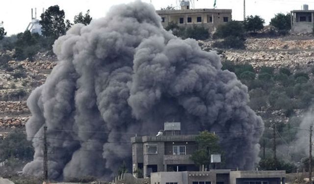 Siyonist işgal rejiminden Lübnan'a yönelik hava saldırısı