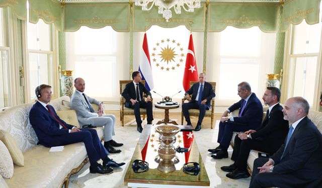Cumhurbaşkanı Erdoğan Hollanda Başbakanı Rutte ile görüştü