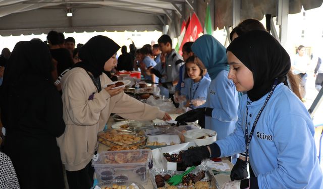 İmam hatip öğrencilerinden Gazze'deki akranlarına anlamlı yardım