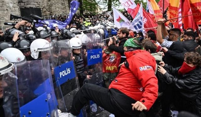 1 Mayıs'ta polise saldırı soruşturmasında 65 şüpheli adliyeye sevk edildi