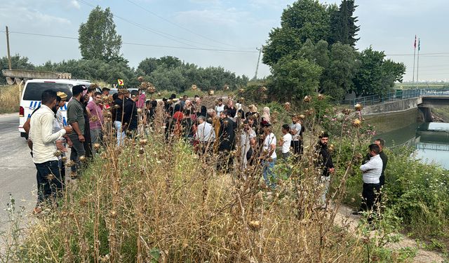 Adana'da sulama kanalında kaybolan gencin cenazesine ulaşıldı