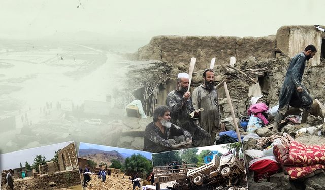 Afganistan'daki sel felaketinde 400'e yakın can kaybı