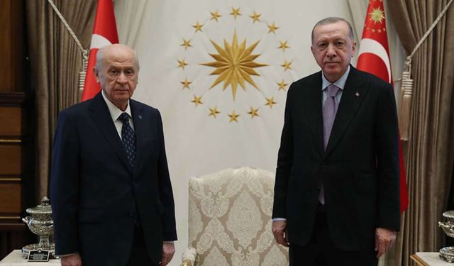 Cumhurbaşkanı Erdoğan, Bahçeli'yi kabul edecek