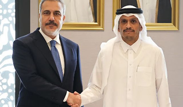 Dışişleri Bakanı Fidan, Katar Dışişleri Bakanı Al Sani ile görüştü