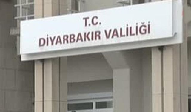  Diyarbakır'da eylem ve etkinliklere yasaklama kararı
