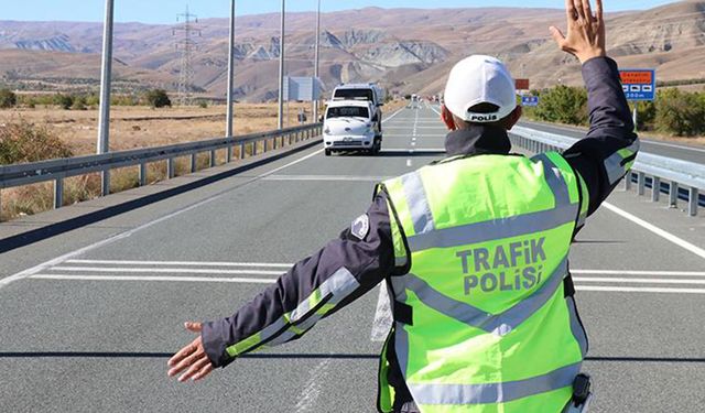 Kırıkkale'de 174 araç trafikten men edildi