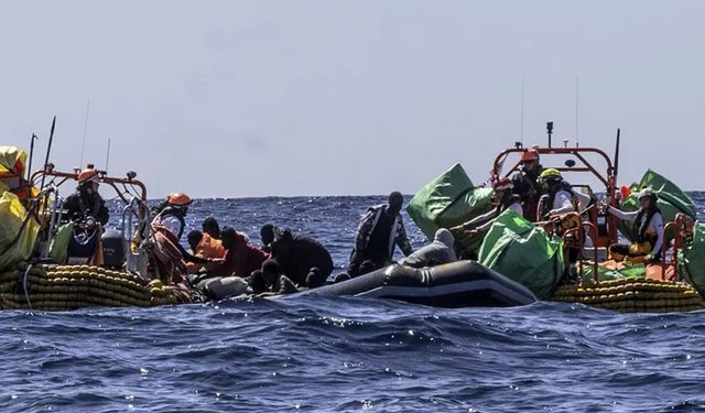Libya açıklarında batan göçmen teknesinden 10 ceset bulundu