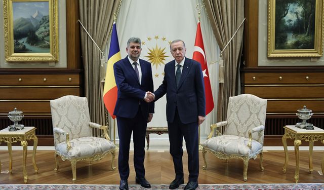 Romanya Başbakanı Ciolacu Cumhurbaşkanlığı Külliyesinde