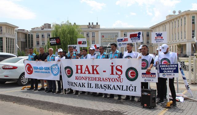 Sendikalardan Cizre Belediyesi'ne tepki