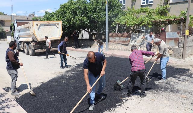 Siirt Belediyesi asfalt ve onarım çalışması başlattı