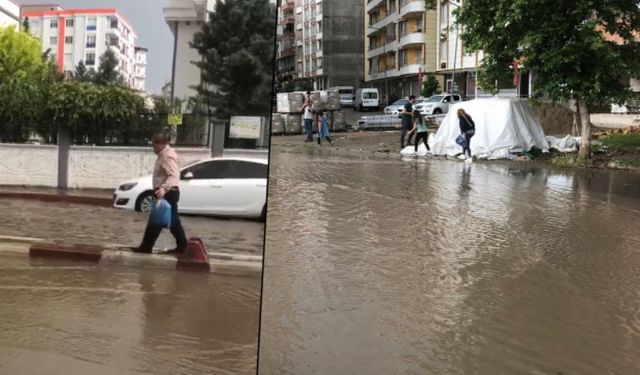 Siirt'te sağanak yağış, altyapı eksikliklerini gün yüzüne çıkardı