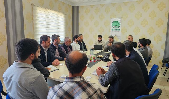 Umut Kervanı Vakfı 1. Bölge toplantısı Bursa'da gerçekleştirildi