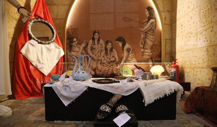 Gaziantep'te hamam kültürü sergileniyor